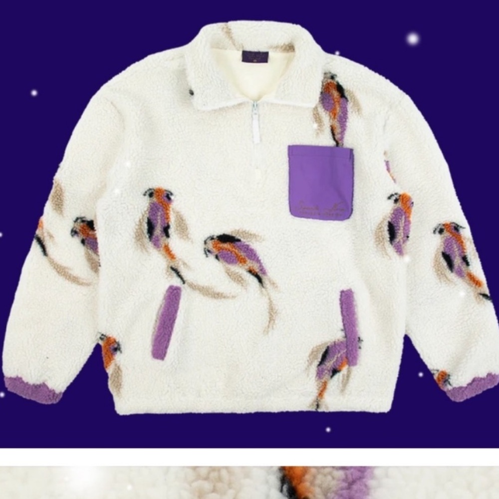 Taylor Swift Koi fish Sherpa quarter zip